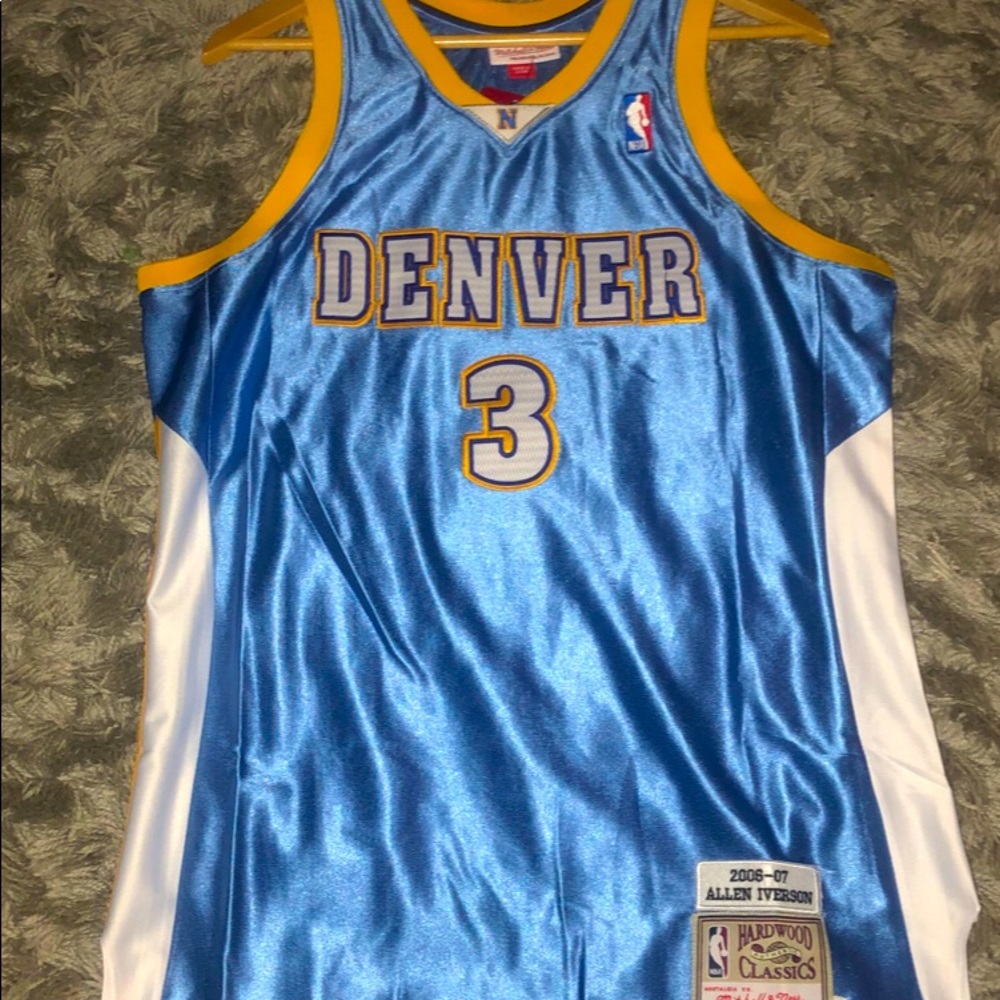 NBA Allen Iverson Denver Nuggets Jersey